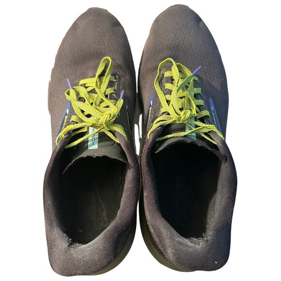 Size 13 - Brooks Launch 10 Mens running shoes Black/Liberty/Ebony - Picture 2 of 5